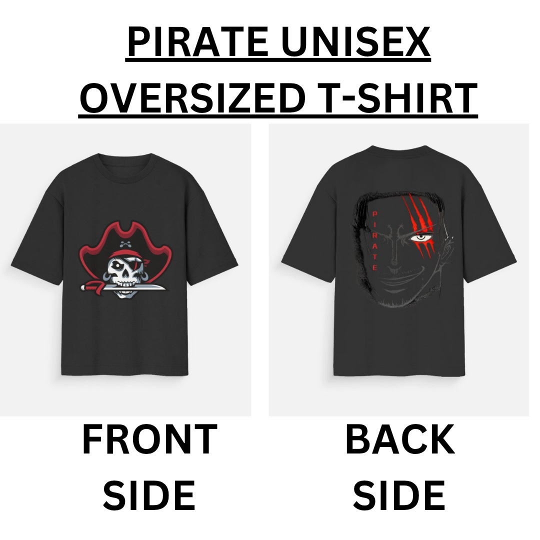BLACKTIDE™ — Pirate Oversized T-Shirt
