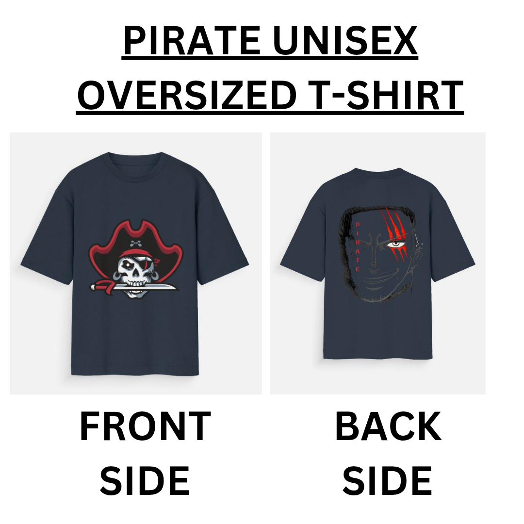 BLACKTIDE™ — Pirate Oversized T-Shirt